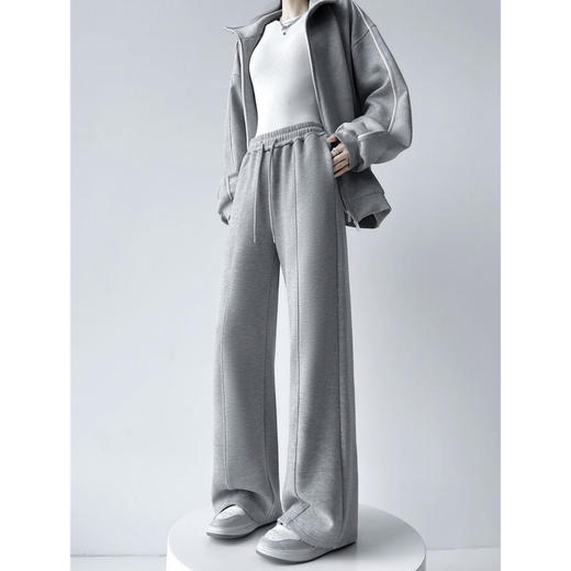 加绒蚕丝羊毛糯米裤｜手感软糯，立体剪裁工艺 商品图2