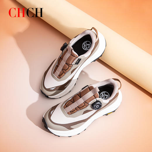 CHCH平衡鞋2025秋冬新款厚底舒适防滑老爹鞋女鞋CP2B5051 商品图3