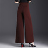 高腰阔腿裤春秋款宽松垂感直筒裤休闲西装裤长裤QYM9970 商品缩略图2