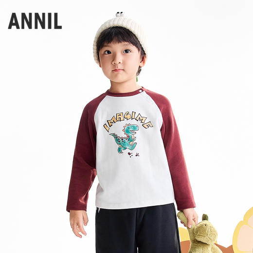 【实体店同款】男童长袖针织衫冬季新款安奈儿童装XB541081 商品图0