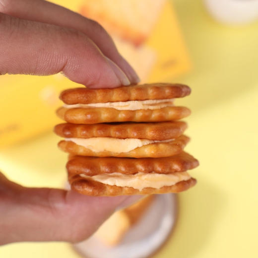至简定义柠檬夹心饼干450g 商品图1