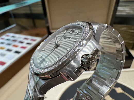 SH024 百达翡丽鹦鹉螺7118系列银色钻圈、玫瑰金钻圈 女表35.2mm自动机械机芯（SH） 商品图3