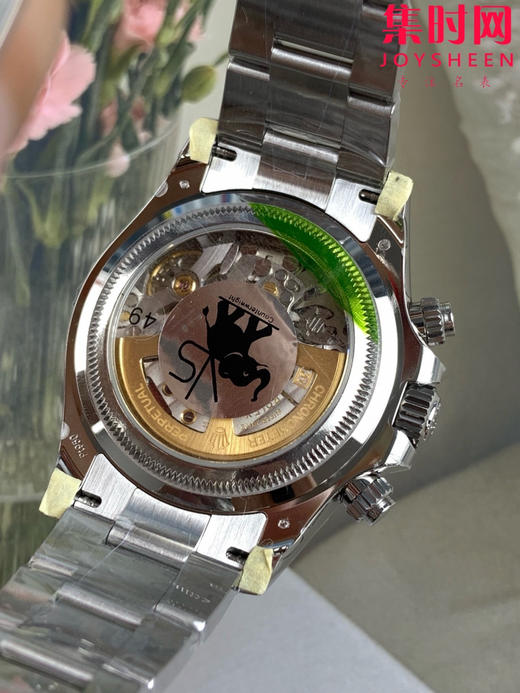 劳力士宇宙计型m126506 VS迪通拿4131配重版 VS配重版冰蓝迪 新款包边迪通拿透底 丹东4131一体机 男士腕表 表径40mm 商品图5