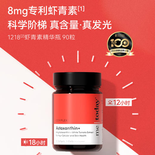 ² 【MT新西兰进口虾青素胶囊】每粒含 8mg虾青素 天然雨生红球藻 冰白番茄营养 90粒/瓶  HM02-CRMM-YYSJ 商品图1