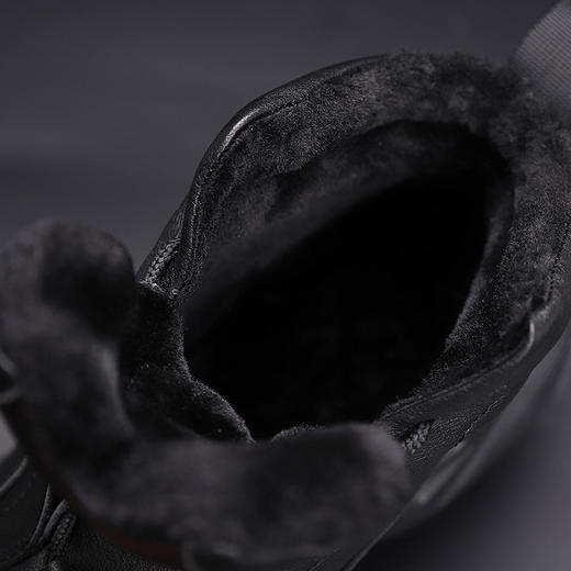 男鞋冬季加棉高帮鞋男韩版潮流运动休闲潮鞋真皮鞋男 商品图3