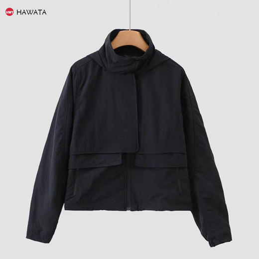 哈瓦塔梭织防风防雨连帽外套透气冲锋衣 H340142 商品图9