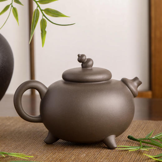 周淑媛全手工福禄壶原矿青灰段 约260cc左右 商品图2