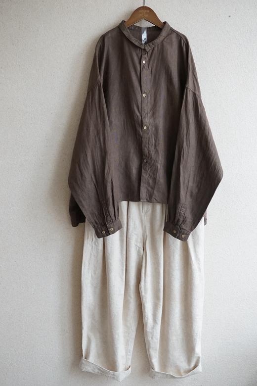 Mittan 小方领麻衬衣(SH-144/SH-144DC) 商品图1