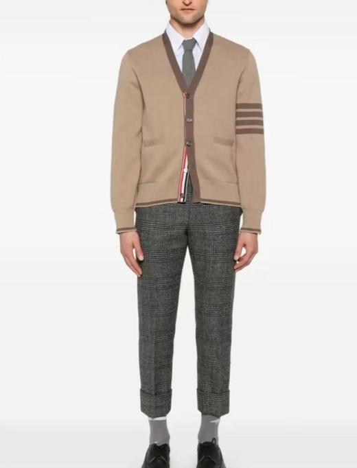 中性款V领针织毛衣开衫022 商品图2