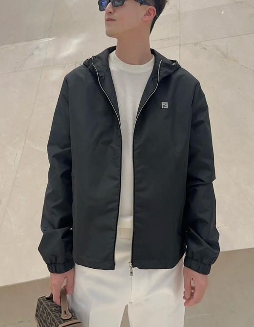 男款logo连帽夾克外套011 商品图3