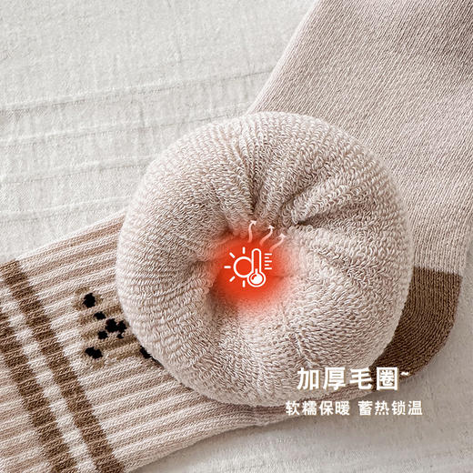 品质推荐!!10双到手仅46.9〖儿童加厚毛圈袜】精心设计的袜口弹性恰到好处!儿童袜子卡通中筒棉袜男童女童袜1-12岁中大童 商品图5