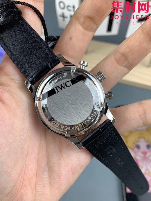 新品 IWC万国表 ZF葡萄牙系列IW371606 葡计透底 新款葡计背透款 蓝色盘 男士腕表 丹东7750机 商品图5