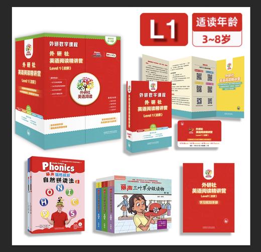 外研社英语阅读精讲营Level1(启蒙) 商品图3