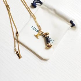 D102006个性十足情侣款时尚百搭哑铃项链