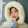 森马长款羽绒服90绒子可拆卸毛领连帽分割插肩袖2025新款女冬外套 商品缩略图1