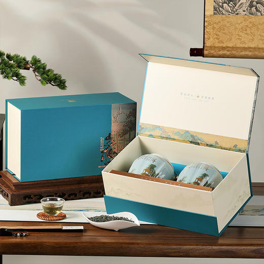 【雅韵风华】微信会员专享 绿茶 源自碧螺春核心产地 明前嫩采 国风茶叶礼盒 净含量250g 商品图1