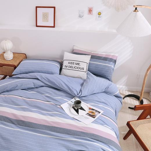 全棉色织水洗棉双拼四件套 商品图2