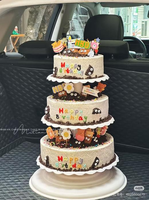 【儿童周岁、奥利奥款】多层架子蛋糕【仅产品展示，下单请联系客服】建议提前2-3天咨询下单 商品图5