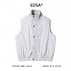 SDSA男士秋冬新款痞帅男装极简风拼接立领羽绒马甲轻奢百搭外套 商品缩略图0