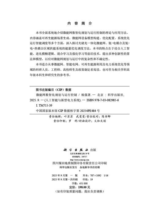 微能网数智化规划与运行控制 商品图2