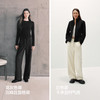 商场同款|森马休闲裤女冬季仿呢撞色阔腿裤2025新款显瘦软糯长裤 商品缩略图4