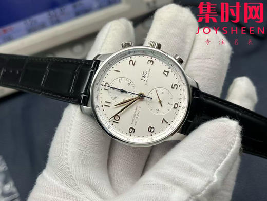 新品 IWC万国表 ZF葡萄牙系列IW371604 葡计透底 新款葡计背透款 白盘金针 小蓝针 男士腕表 丹东7750机 商品图3