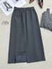 74BQ20573#开叉A字长裙 商品缩略图1
