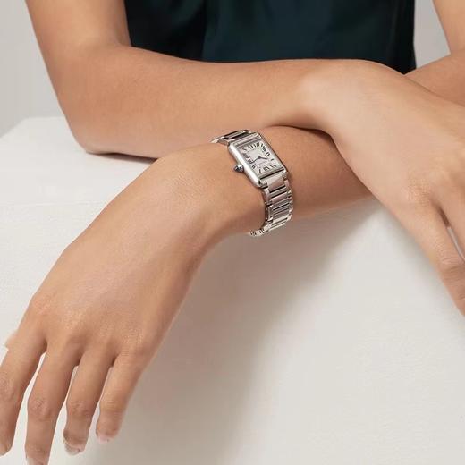 SH038  卡地亚坦克系列 钢带石英机芯送皮表带（SH） 商品图9