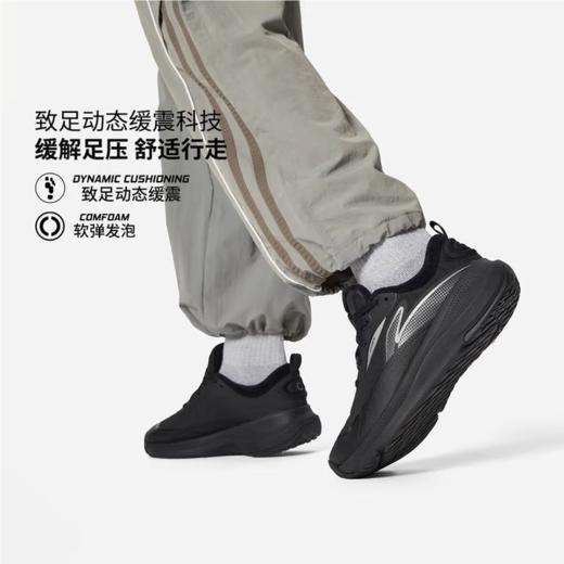 李宁女子冬季百搭加绒运动鞋休闲鞋AGLU088-1 商品图2