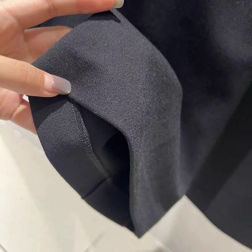 D102069秋冬款时尚百搭高腰阔腿弯刀裤休闲裤女 商品图6