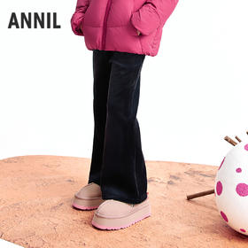 【实体店同款】女童针织长裤冬季新款安奈儿童装AG546176