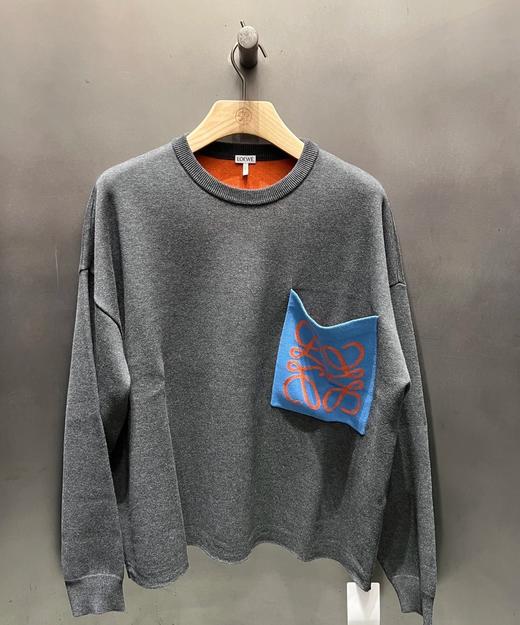 男款口袋logo针织毛衣014 商品图0