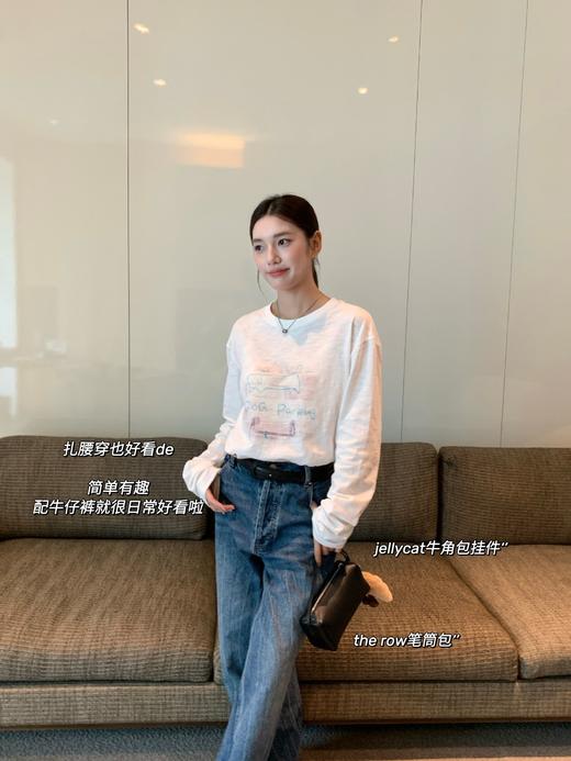 Epide Prefab搞怪印花宽松长袖T恤 商品图5