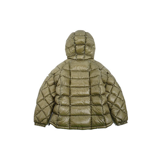 and wander diamond stitch 男女机能性超轻保暖钻石格亮面羽绒服 商品图3