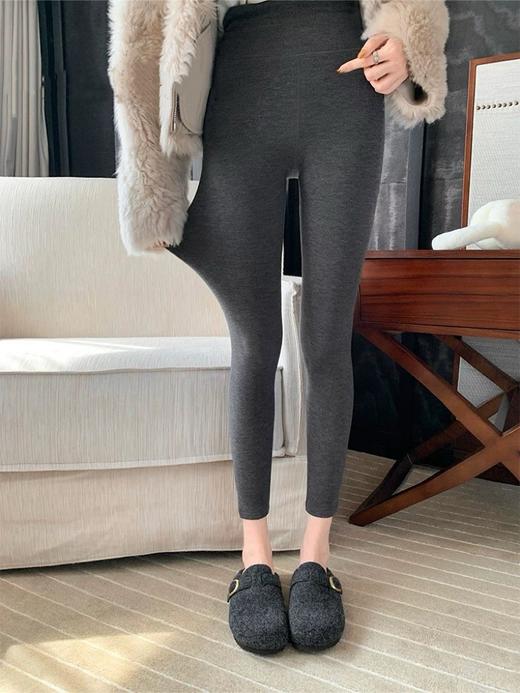 【显瘦界的扛把子 加绒不臃肿】2025新款加绒打底裤！不起球 不掉档！超大弹力打底裤！ 商品图2