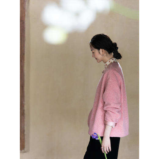 牧衣游原创羊毛混纺羊羔毛毛呢外套 福利款 锦瑟云集不支持会员折 商品图2