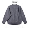 SDSA男士秋冬新款痞帅男装韩版下摆拼接开衫毛衣休闲针织衫百搭 商品缩略图5