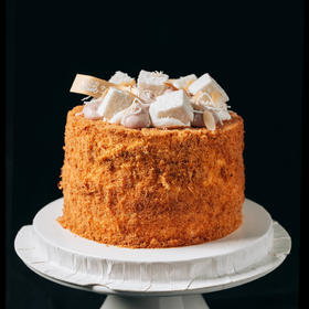 肉松芋泥麻薯咸蛋黄蛋糕