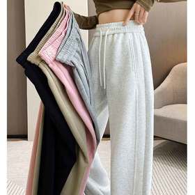 「🔥显腿直神器！新款镰刀裤卫裤，垂感拉满，时髦精的秋冬必备💯」