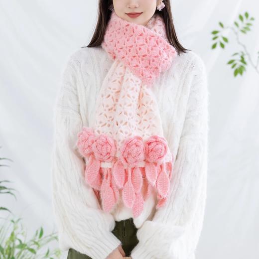 苏苏姐家恋冬围巾梦羽手工diy编织钩针毛线团自制围巾材料包 商品图1