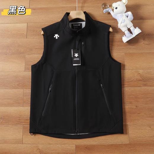 D102026秋季情侣款立领软壳户外休闲防水防风马甲背心 商品图7