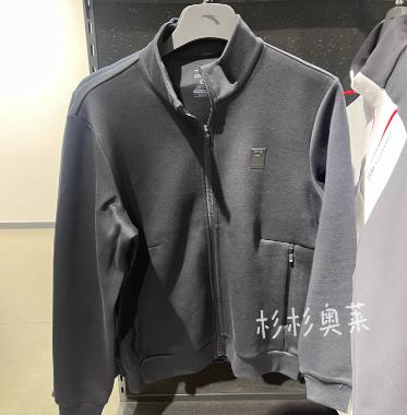 安踏针织运动外套男2025秋季新款立领开衫训练上衣152537701R 商品图1