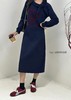 47025#华丽植绒连衣裙 商品缩略图3