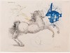 独角鹿西洋古董 1964年法国Pierre Argillet出版西班牙超现实主义大师萨尔瓦多·达利签名创作神话系列《珀伽索斯（天马）》限量彩色蚀刻版画 商品缩略图1