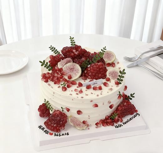 多图可选~红红火火石榴水果蛋糕(告知微信客服要哪个图)-低糖处理无添加 商品图10