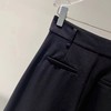 D102069秋冬款时尚百搭高腰阔腿弯刀裤休闲裤女 商品缩略图5