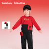 【balaOne】巴拉巴拉童装儿童套装男童2025新款春秋装拜年服加绒 商品缩略图1