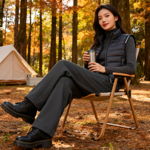 【专业抗寒裤 高级羊毛+桑蚕丝 堪称“出勤万搭王”】Schenvega斯辰唯佳 硬核六防羊绒蚕丝加绒休闲裤 商品图8