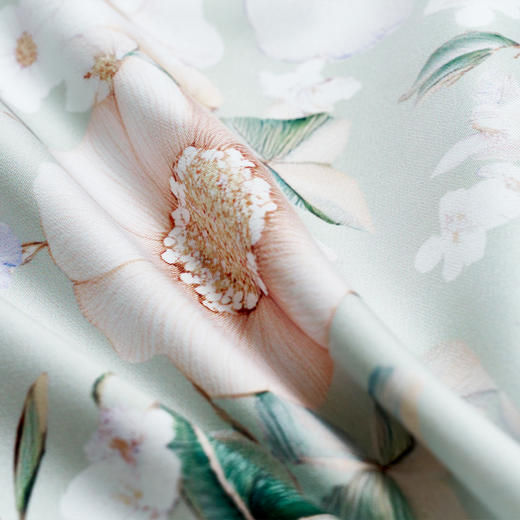 【自提】富安娜床单四件套翠涟漪标准绿【A31】 商品图2