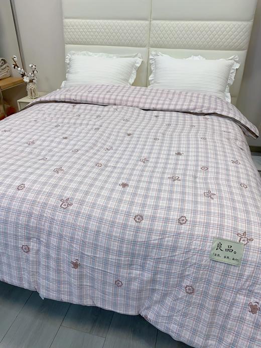 松植屋双人恒温子母被  德芙绒面料，柔软又轻盈，四季可用 商品图6
